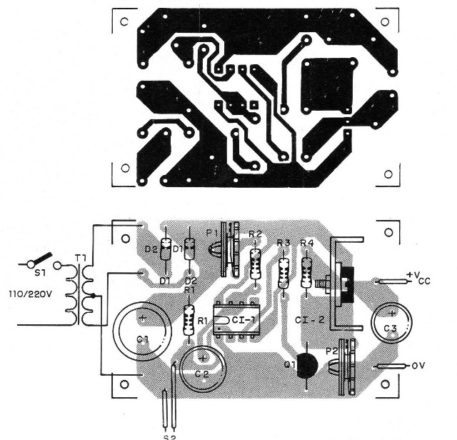 Figura 4 - Placa para el montaje
Figura 4 - Placa para el montaje