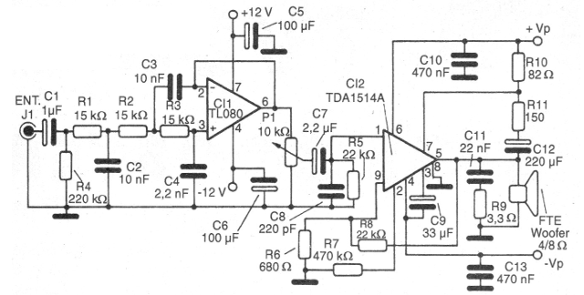 Figura 3 - Diagrama de Bass Booster
Figura 3 - Diagrama de Bass Booster