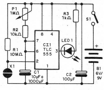 Figura 1 - Diagrama del temporizador
Figura 1 - Diagrama del temporizador