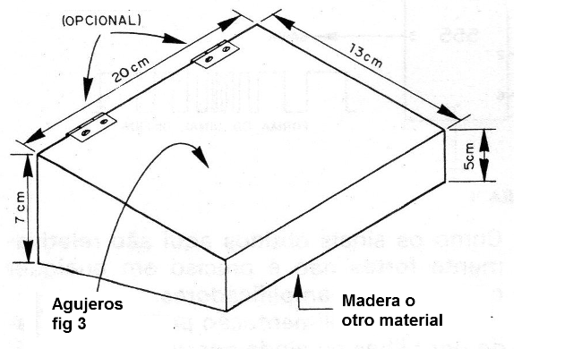 Figura 11 - Dimensiones de la caja
Figura 11 - Dimensiones de la caja