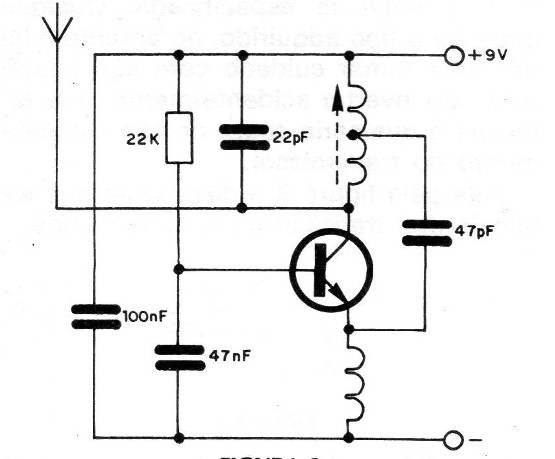 Figura 3 - El oscilador de alta frecuencia
Figura 3 - El oscilador de alta frecuencia