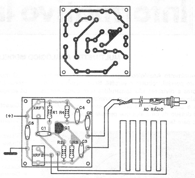 Figura 3 - Placa para el montaje
Figura 3 - Placa para el montaje