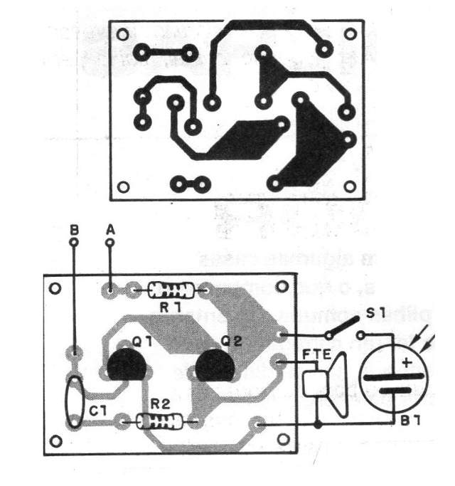 Figura 2 - Placa para el montaje
Figura 2 - Placa para el montaje