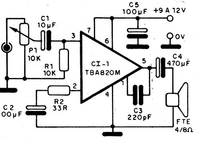 Figura 7 - Amplificador sugerido
Figura 7 - Amplificador sugerido