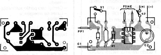 Figura 2 - Placa para el montaje
Figura 2 - Placa para el montaje
