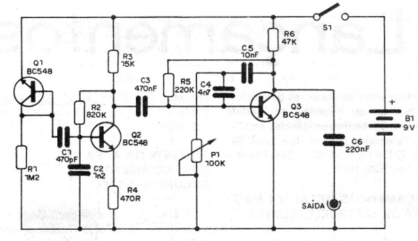 Figura 4 - Diagrama completo del aparato
Figura 4 - Diagrama completo del aparato