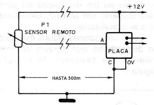 Figura 9 - Conexión usando solo dos cables
Figura 9 - Conexión usando solo dos cables