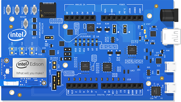 Figura 6 – Intel Edison
Figura 6 – Intel Edison