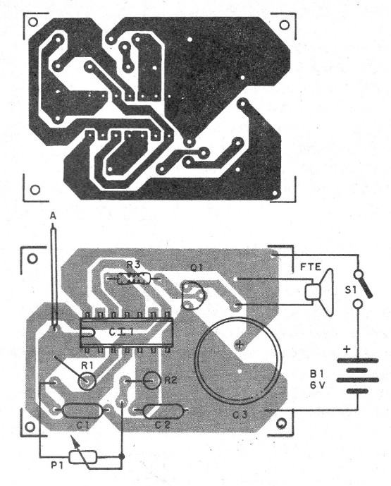 Figura 2 - Placa para el montaje
Figura 2 - Placa para el montaje
