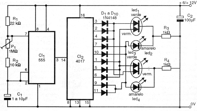 Figura 4 - Diagrama del semáforo
Figura 4 - Diagrama del semáforo
