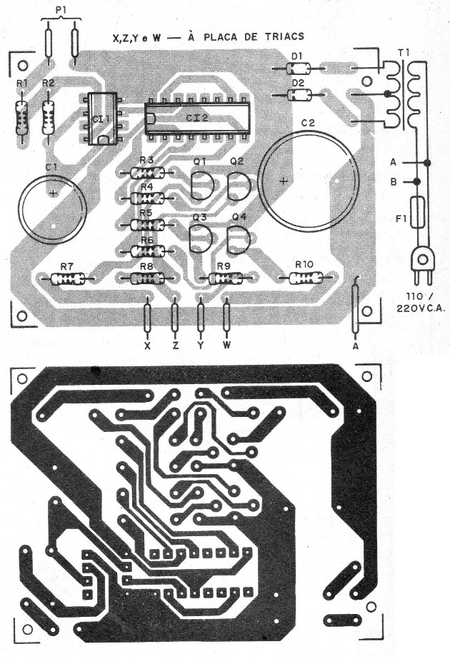 Figura 3 - Placa para el montaje
Figura 3 - Placa para el montaje