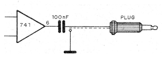 Figura 3 - Aplicando la señal a un circuito externo
Figura 3 - Aplicando la señal a un circuito externo