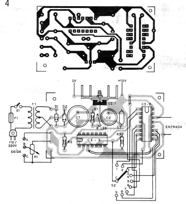 Figura 4 - Placa para el montaje
Figura 4 - Placa para el montaje
