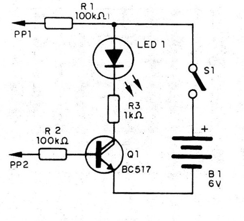 Figura 3 - probador de continuidad
Figura 3 - probador de continuidad