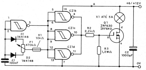 Figura 1 - Diagrama completo del dimmer
Figura 1 - Diagrama completo del dimmer