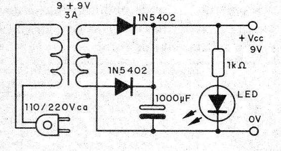 Figura 4 - Fuente para el control
Figura 4 - Fuente para el control