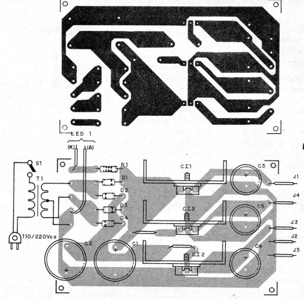 Figura 2 - Placa para el montaje
Figura 2 - Placa para el montaje