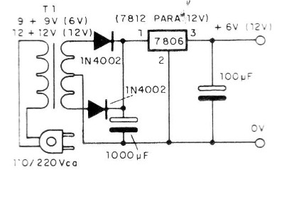 Figura 3 - Fuente para el circuito
Figura 3 - Fuente para el circuito