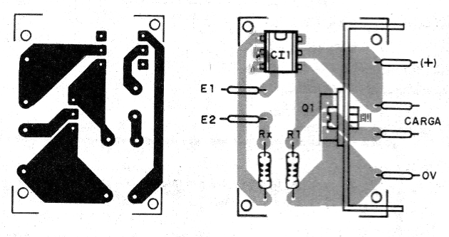 Figura 2 - Placa para el montaje
Figura 2 - Placa para el montaje