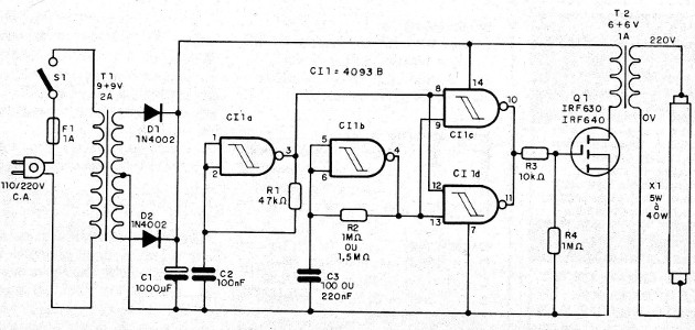 Figura 1 - Diagrama completo del aparato
Figura 1 - Diagrama completo del aparato