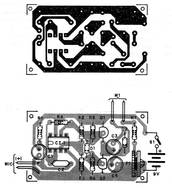 Figura 2 - Placa para el montaje
Figura 2 - Placa para el montaje