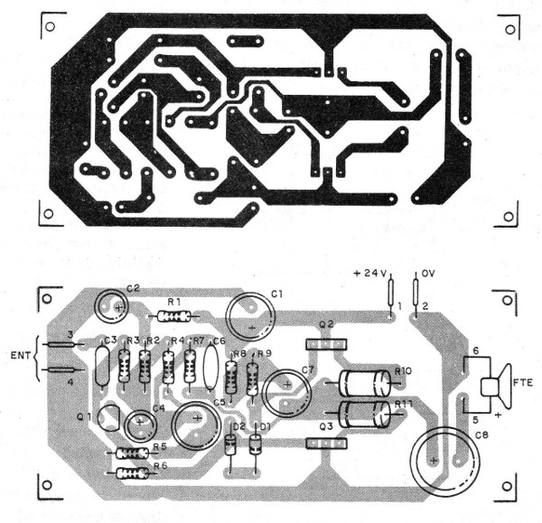 Figura 4 - Placa para el montaje
Figura 4 - Placa para el montaje