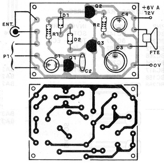 Figura 2 - Placa para el montaje
Figura 2 - Placa para el montaje
