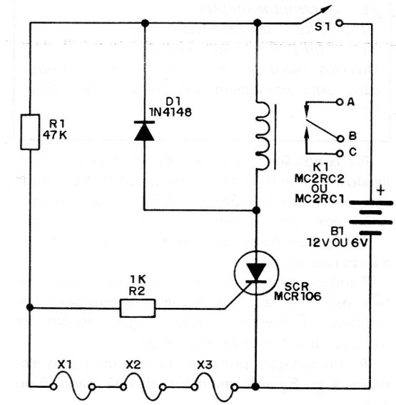 Figura 1 - Circuito completo de la alarma
Figura 1 - Circuito completo de la alarma