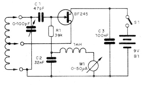 Figura 4 - Circuito con JFET
Figura 4 - Circuito con JFET