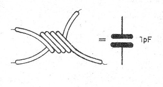 Figura 1 - Montaje del capacitor
Figura 1 - Montaje del capacitor