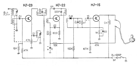 Radio comercial de 3 Transistores
Radio comercial de 3 Transistores