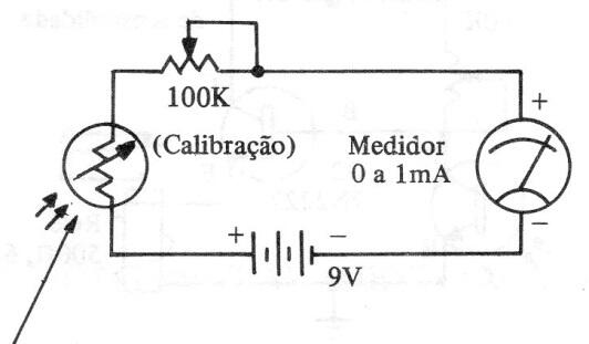Fotómetro simple con LDR
Fotómetro simple con LDR