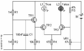 Detector de mentiras LED
Detector de mentiras LED