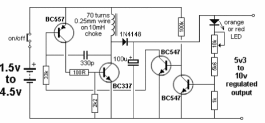 Inversor de 1.5 a 10 V
Inversor de 1.5 a 10 V