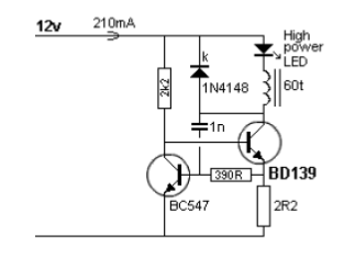 Convertidor LED de alto brillo de 210 mA
Convertidor LED de alto brillo de 210 mA