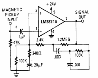 Amplificador de sonido de bajo ruido
Amplificador de sonido de bajo ruido