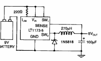 Convertidor de 9 a 5 V
Convertidor de 9 a 5 V