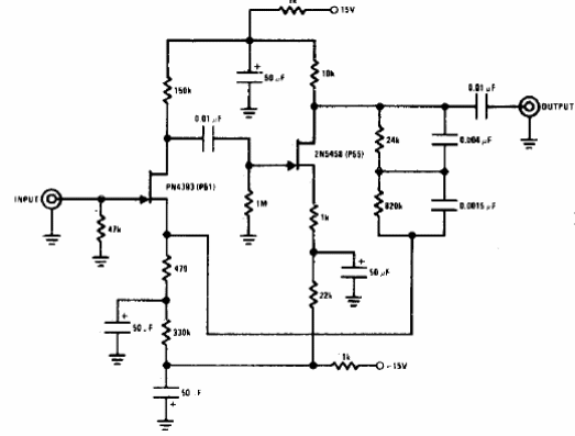 Preamplificador para cabeza magnética
Preamplificador para cabeza magnética