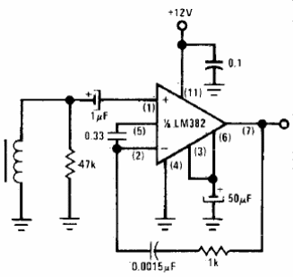 Preamplificador ecualizador RIAA
Preamplificador ecualizador RIAA