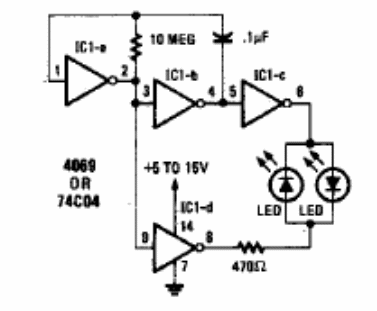 Doble luz intermitente con LED CMOS
Doble luz intermitente con LED CMOS