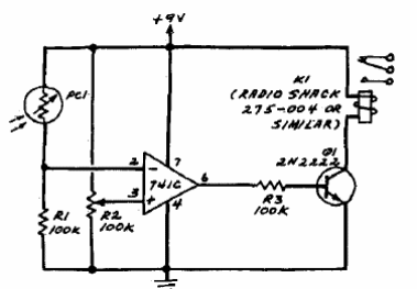 Relé de luz con LDR
Relé de luz con LDR