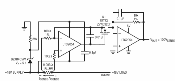 Sensor de corriente para 48V
Sensor de corriente para 48V