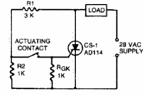 Interruptor de potencia con triac 1
Interruptor de potencia con triac 1
