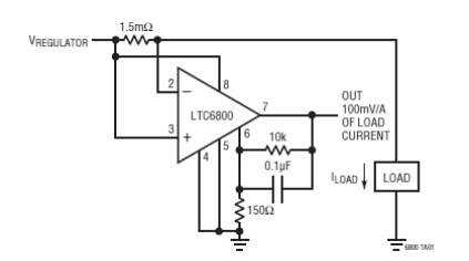 Sensor de corriente High Side
Sensor de corriente High Side