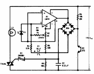 Control de nivel de luz
Control de nivel de luz