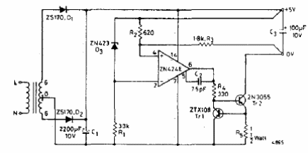 Fuente de alimentación de 5V x 500mA
Fuente de alimentación de 5V x 500mA