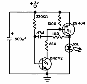 Emissor de luz pulsante para alarma
Emissor de luz pulsante para alarma