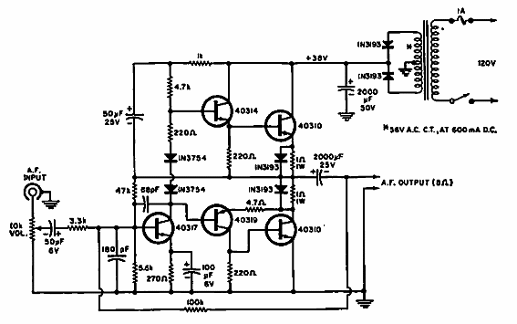 Amplificador 10 W
Amplificador 10 W