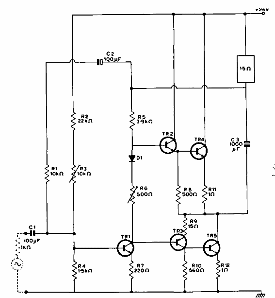 Amplificador 3 W
Amplificador 3 W