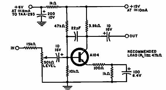 Amplificador de preamplificador
Amplificador de preamplificador